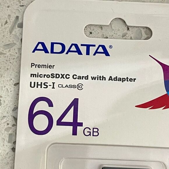 ADATA Premier 64GB MicroSDXC Card with Adapter – High-Speed & Reliable Storage - Picture 3 of 10